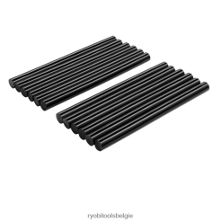12 st. Universele zwarte lijmsticks op volledige grootte NBBJ6R751 RYOBI accessoires
