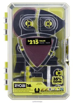 16 st. accessoireset voor oscillerende multitoolmessen NBBJ6R730 RYOBI accessoires