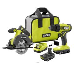 18v één+ 2-gereedschap combokit NBBJ6R858 RYOBI elektrisch gereedschap