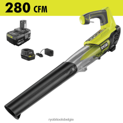 18v one+ 280 cfm straalventilatorblowerset NBBJ6R320 RYOBI buitenshuis