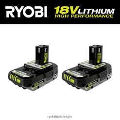 18v one+ 2ah lithiumbatterij met hoge prestaties (2-pack) NBBJ6R684 RYOBI batterijen en opladers
