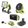 18v one+ complete camperkit NBBJ6R466 RYOBI verlichting levensstijl en recreatie