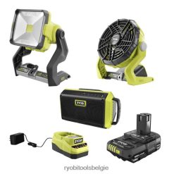 18v one+ complete camperkit NBBJ6R466 RYOBI verlichting levensstijl en recreatie