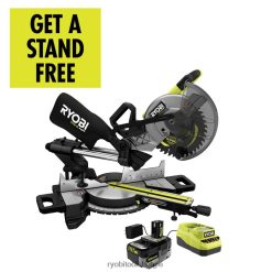 18v one+ hp borstelloze 10 glijdende verstekzaagset NBBJ6R85 RYOBI elektrisch gereedschap