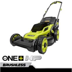 18v one+ hp borstelloze 16 grasmaaierset NBBJ6R241 RYOBI buitenshuis