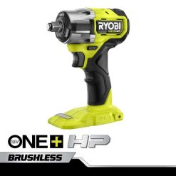 18v one+ hp compacte borstelloze 1/2 slagmoersleutel met 4 standen NBBJ6R46 RYOBI elektrisch gereedschap