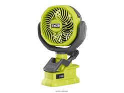 18v ventilator met één + 4 klemmen NBBJ6R498 RYOBI verlichting levensstijl en recreatie