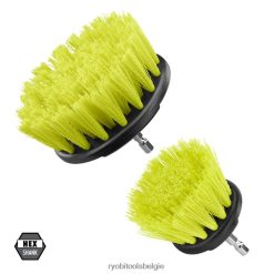 2 st. Accessoireset voor het reinigen van middelmatige borstelborstels NBBJ6R573 RYOBI scrubbers