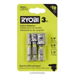 3-delige impactdopadapterset NBBJ6R797 RYOBI accessoires