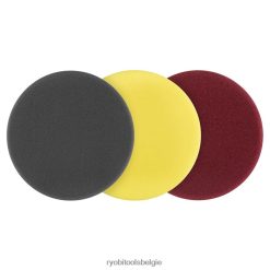3 st. Set van 5 verschillende polijstpads met dubbele werking van schuim NBBJ6R776 RYOBI accessoires