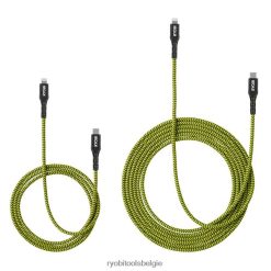 4' & 10' usb-c naar bliksemkabels NBBJ6R543 RYOBI accessoires