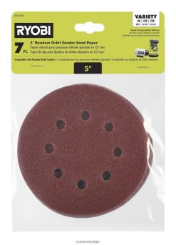 7 st. 5 excentrische schuurmachine schuurpapier NBBJ6R767 RYOBI accessoires