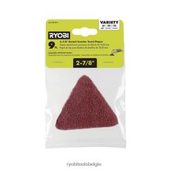 9 st. 2-7/8 detailschuurmachine schuurpapier NBBJ6R768 RYOBI accessoires