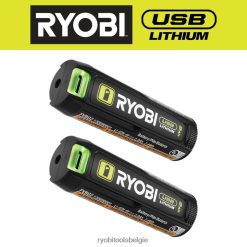 usb lithium 2ah lithium oplaadbare batterij (2-pack) NBBJ6R709 RYOBI batterijen en opladers